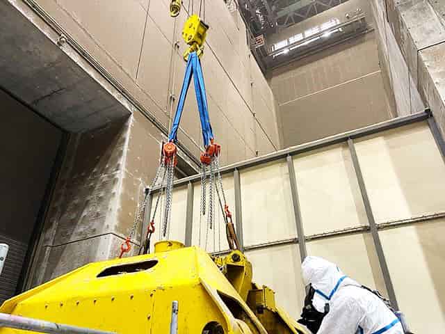 バケット補強工事7